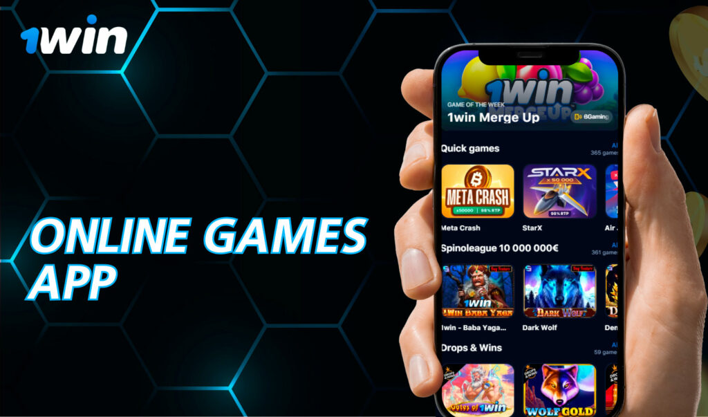Play Exciting Online Games on the Go with 1Win's Mobile App